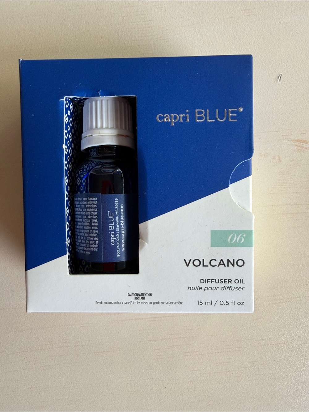Capri-blue diffuser oil